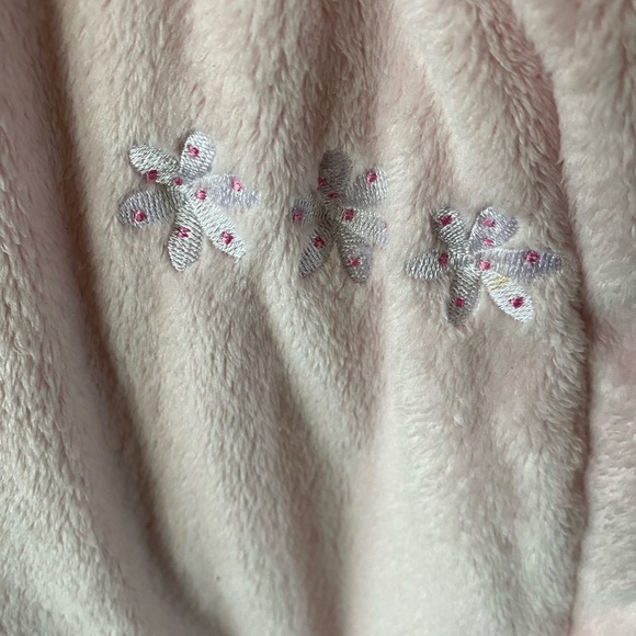 Carter's Baby Pink Fleece Onesie - Picture 3 of 6